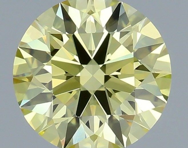 Ideal Loose Diamond - ROUND 0.48ct Fancy Intense Yellow VVS1: Ideal Loose Diamond - ROUND 0.48ct Fancy Intense Yellow VVS1 Source: This is a real non-mined Diamond that has been grown in a lab Shape: ROUND Carats: 0.48 Color: Fancy Intense Yellow Certification: 