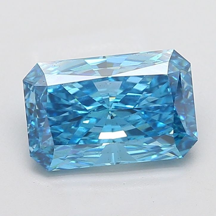 Loose Diamond - RADIANT 4.08ct Fancy Vivid Blue SI1 (1 of 1)