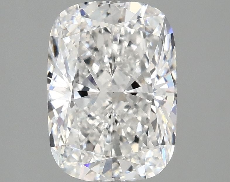 Loose Diamond - CUSHION MODIFIED 2.1ct E VS2: Loose Diamond - CUSHION MODIFIED 2.1ct E VS2 Source: This is a real non-mined Diamond that has been grown in a lab Shape: CUSHION MODIFIED Carats: 2.1 Color: E Clarity: VS2 Certification: IGI Addition