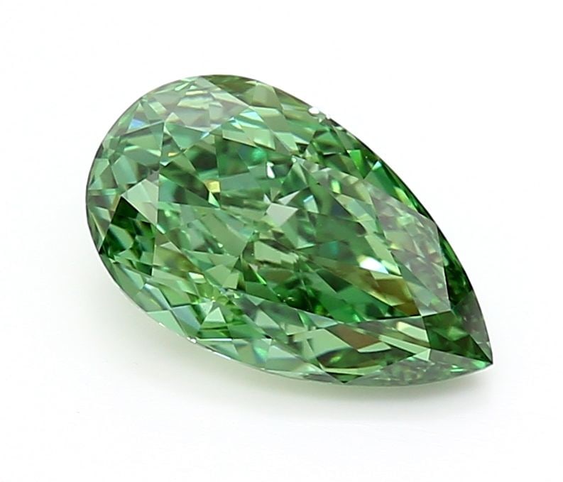 Loose Diamond - PEAR 2.51ct Fancy Vivid Green VVS2 (1 of 1)