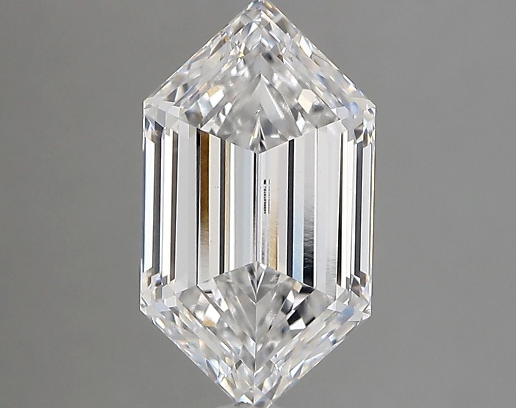 Loose Diamond - HEXAGONAL 2.65ct D VVS2: Loose Diamond - HEXAGONAL 2.65ct D VVS2 Source: This is a real non-mined Diamond that has been grown in a lab Shape: HEXAGONAL Carats: 2.65 Color: D Clarity: VVS2 Certification: IGI Video: Video Link