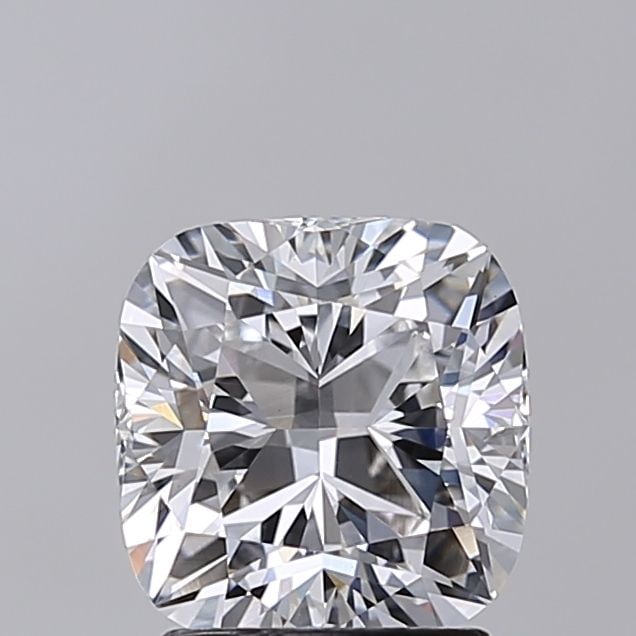 Loose Diamond - CUSHION MODIFIED 2.04ct E VVS2: Loose Diamond - CUSHION MODIFIED 2.04ct E VVS2 Source: This is a real non-mined Diamond that has been grown in a lab Shape: CUSHION MODIFIED Carats: 2.04 Color: E Clarity: VVS2 Certification: IGI