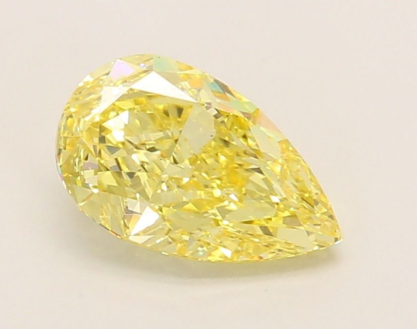 Loose Diamond - PEAR 1.72ct Fancy Intense Yellow VS2: Loose Diamond - PEAR 1.72ct Fancy Intense Yellow VS2 Source: This is a real non-mined Diamond that has been grown in a lab Shape: PEAR Carats: 1.72 Color: Fancy Intense Yellow Certification: IGI Video