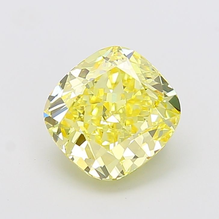 Loose Diamond - CUSHION MODIFIED 3.53ct Fancy Intense Yellow VS1: Loose Diamond - CUSHION MODIFIED 3.53ct Fancy Intense Yellow VS1 Source: This is a real non-mined Diamond that has been grown in a lab Shape: CUSHION MODIFIED Carats: 3.53 Color: Fancy Intense Yellow 
