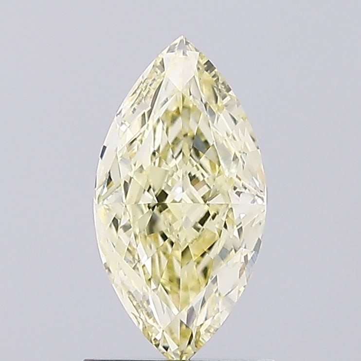 Loose Diamond - MARQUISE 1.08ct Fancy Yellow VS1: Loose Diamond - MARQUISE 1.08ct Fancy Yellow VS1 Source: This is a real non-mined Diamond that has been grown in a lab Shape: MARQUISE Carats: 1.08 Color: Fancy Yellow Certification: IGI Video: