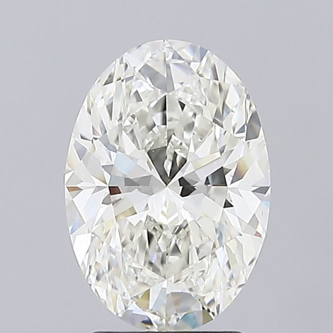 Loose Diamond - OVAL 2.56ct H VVS2: Loose Diamond - OVAL 2.56ct H VVS2 Source: This is a real non-mined Diamond that has been grown in a lab Shape: OVAL Carats: 2.56 Color: H Clarity: VVS2 Certification: IGI Video: