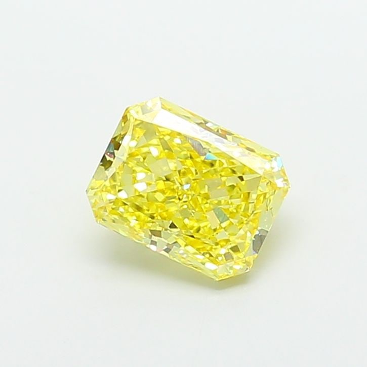 Loose Diamond - RADIANT 4.01ct Fancy Vivid Yellow VS2 (1 of 1)