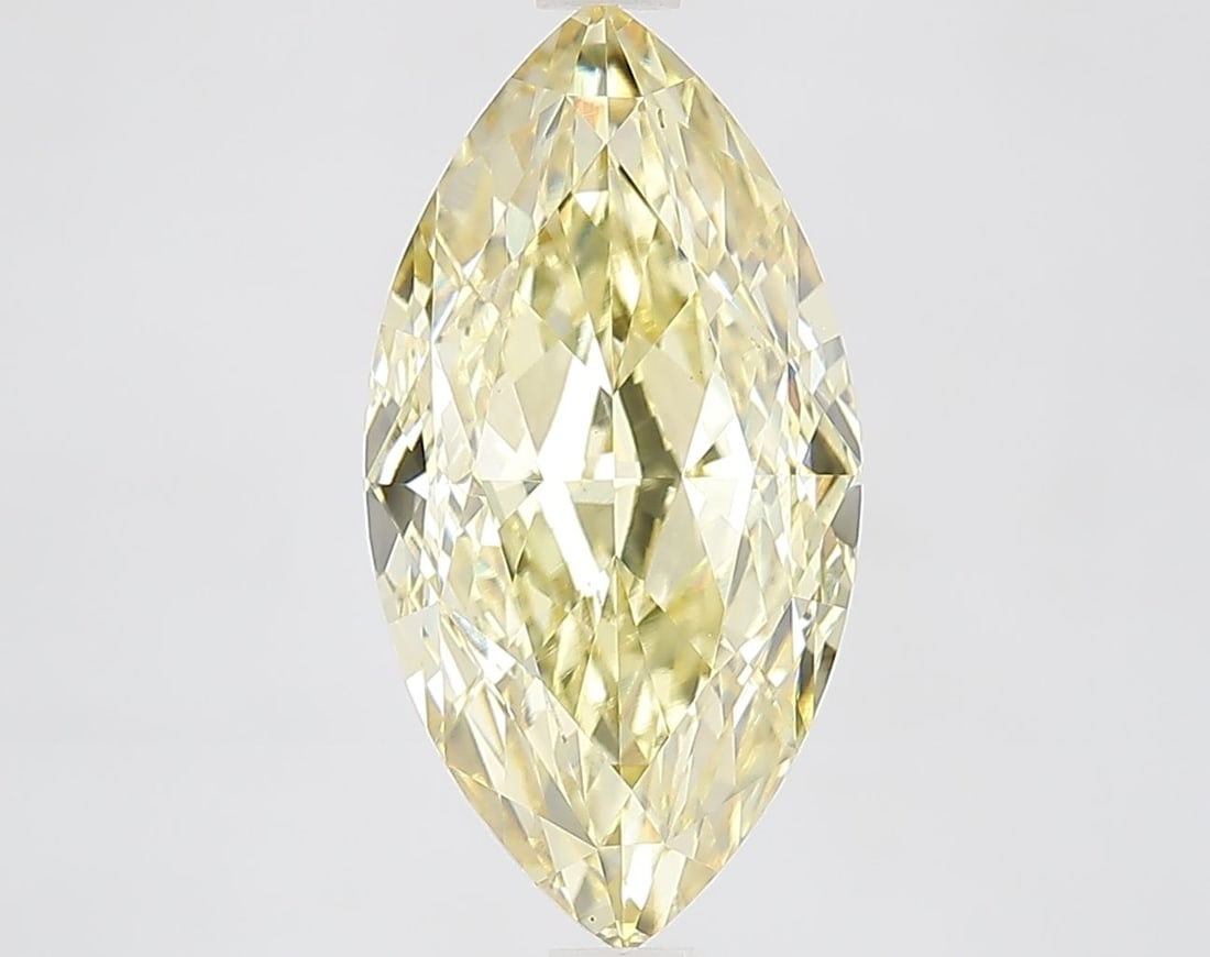 Loose Diamond - MARQUISE 3.9ct Fancy Intense Yellow VVS2: Loose Diamond - MARQUISE 3.9ct Fancy Intense Yellow VVS2 Source: This is a real non-mined Diamond that has been grown in a lab Shape: MARQUISE Carats: 3.9 Color: Fancy Intense Yellow Certification: IG