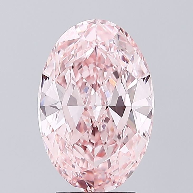 Loose Diamond - OVAL 3.01ct Fancy Vivid Pink VVS2: Loose Diamond - OVAL 3.01ct Fancy Vivid Pink VVS2 Source: This is a real non-mined Diamond that has been grown in a lab Shape: OVAL Carats: 3.01 Color: Fancy Vivid Pink Certification: IGI Video: