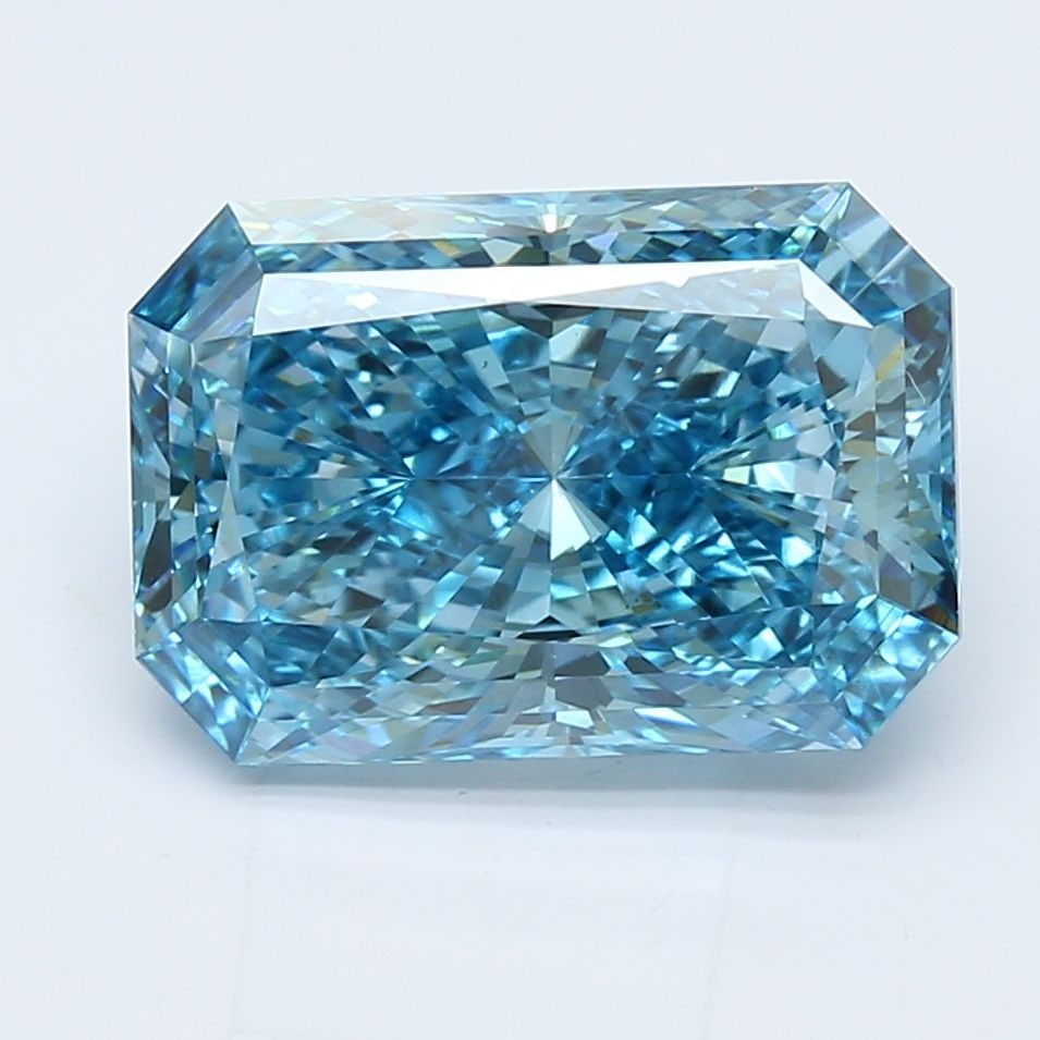 Loose Diamond - RADIANT 5.08ct Fancy Vivid Blue VS1 (1 of 1)