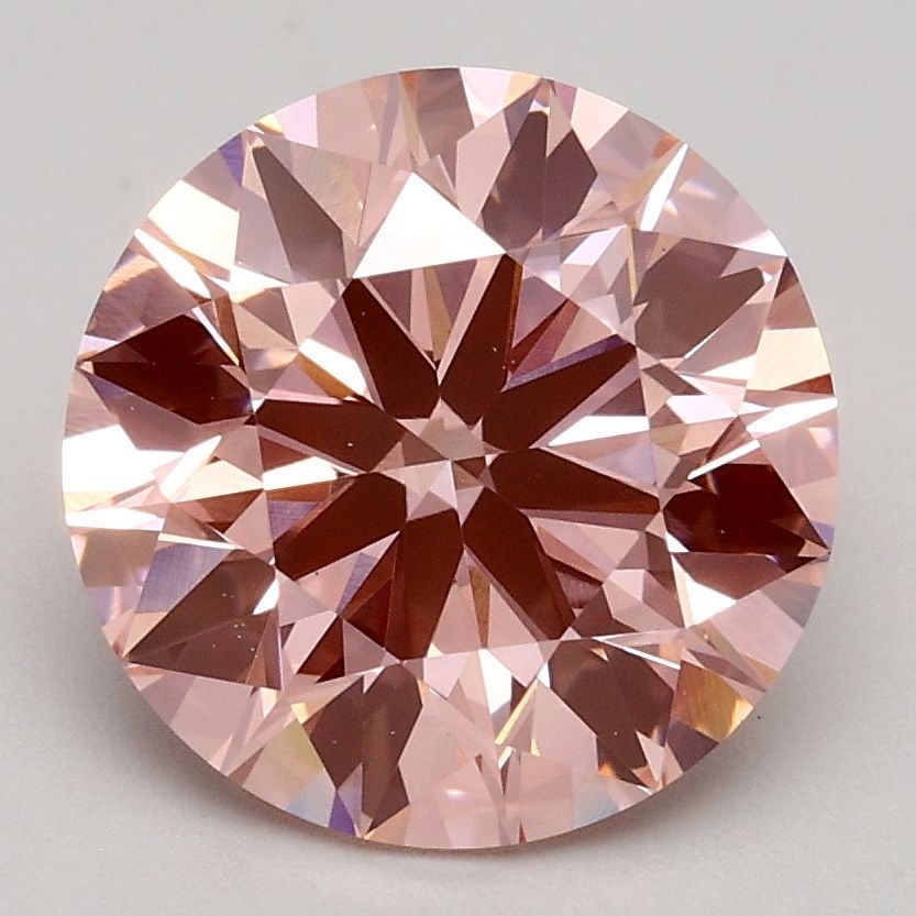 Ideal Loose Diamond - ROUND 2.31ct Fancy Intense Pink VS1: Ideal Loose Diamond - ROUND 2.31ct Fancy Intense Pink VS1 Source: This is a real non-mined Diamond that has been grown in a lab Shape: ROUND Carats: 2.31 Color: Fancy Intense Pink Certification: IGI V