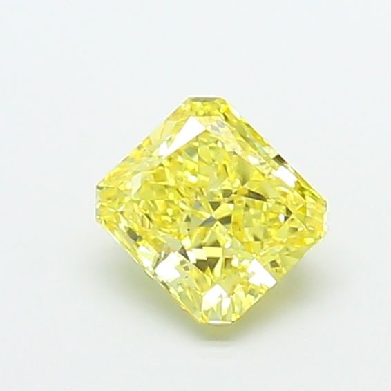 Loose Diamond - RADIANT 1.53ct Fancy Vivid Yellow VS2: Loose Diamond - RADIANT 1.53ct Fancy Vivid Yellow VS2 Source: This is a real non-mined Diamond that has been grown in a lab Shape: RADIANT Carats: 1.53 Color: Fancy Vivid Yellow Certification: IGI Vid