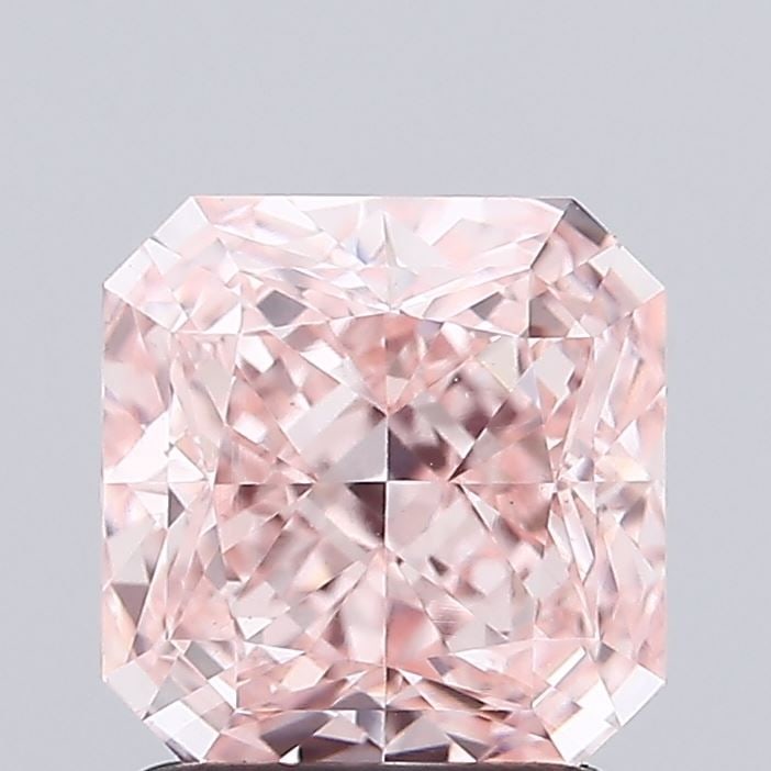 Loose Diamond - SQUARE RADIANT 1.92ct Fancy Intense Pink VS1: Loose Diamond - SQUARE RADIANT 1.92ct Fancy Intense Pink VS1 Source: This is a real non-mined Diamond that has been grown in a lab Shape: SQUARE RADIANT Carats: 1.92 Color: Fancy Intense Pink Certific