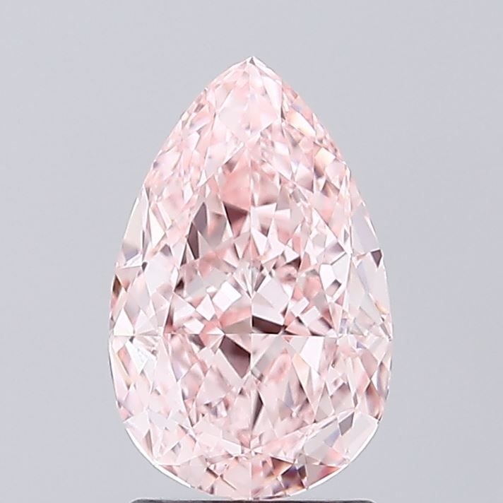 Loose Diamond - PEAR 2.04ct Fancy Intense Pink VVS2: Loose Diamond - PEAR 2.04ct Fancy Intense Pink VVS2 Source: This is a real non-mined Diamond that has been grown in a lab Shape: PEAR Carats: 2.04 Color: Fancy Intense Pink Certification: IGI Video: