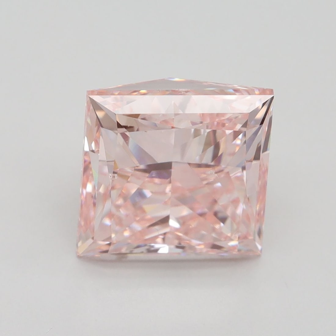 Loose Diamond - PRINCESS 5.0ct Fancy Intense Pink VS2: Loose Diamond - PRINCESS 5.0ct Fancy Intense Pink VS2 Source: This is a real non-mined Diamond that has been grown in a lab Shape: PRINCESS Carats: 5.0 Color: Fancy Intense Pink Certification: IGI Vid