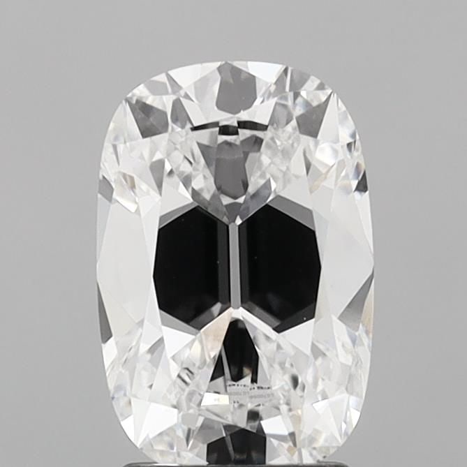 Loose Diamond - CUSHION BRILLIANT 2.12ct D VS1: Loose Diamond - CUSHION BRILLIANT 2.12ct D VS1 Source: This is a real non-mined Diamond that has been grown in a lab Shape: CUSHION BRILLIANT Carats: 2.12 Color: D Clarity: VS1 Certification: IGI Vide