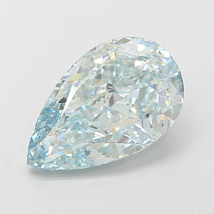 Loose Diamond - PEAR 2.74ct Fancy Green VS1: Loose Diamond - PEAR 2.74ct Fancy Green VS1 Source: This is a real non-mined Diamond that has been grown in a lab Shape: PEAR Carats: 2.74 Color: Fancy Green Certification: IGI Video: