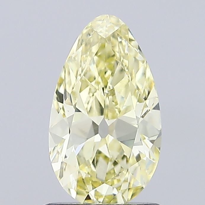 Loose Diamond - PEAR 1.07ct Fancy Yellow VVS2: Loose Diamond - PEAR 1.07ct Fancy Yellow VVS2 Source: This is a real non-mined Diamond that has been grown in a lab Shape: PEAR Carats: 1.07 Color: Fancy Yellow Certification: IGI Additional images av