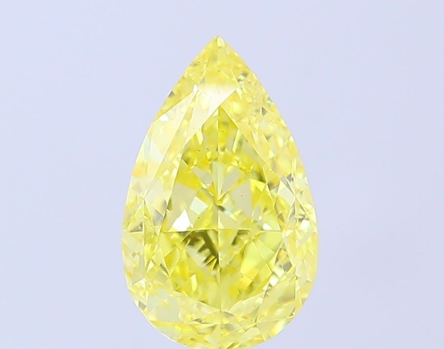 Loose Diamond - PEAR 3.01ct Fancy Intense Yellow VS1: Loose Diamond - PEAR 3.01ct Fancy Intense Yellow VS1 Source: This is a real non-mined Diamond that has been grown in a lab Shape: PEAR Carats: 3.01 Color: Fancy Intense Yellow Certification: IGI Video
