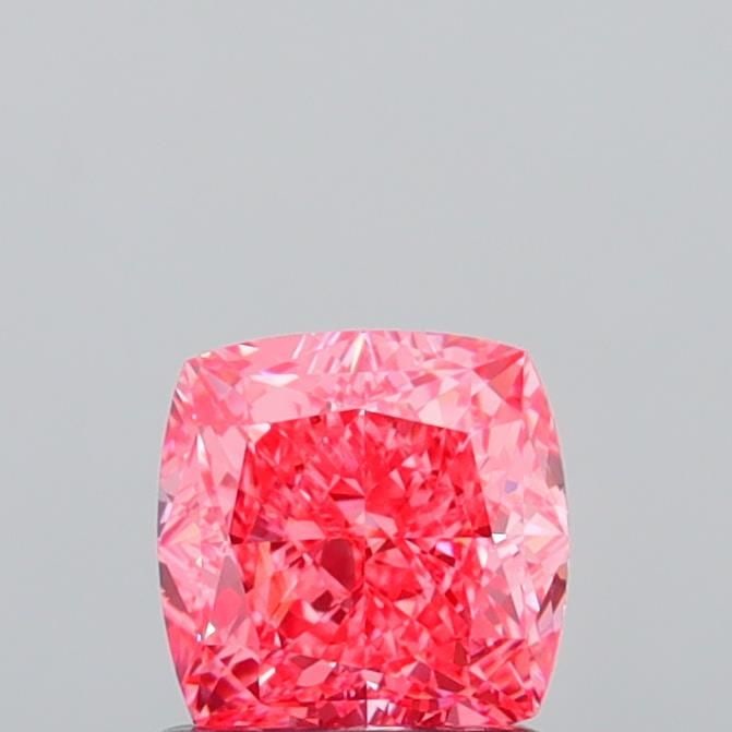 Loose Diamond - CUSHION MODIFIED 1.42ct Fancy Vivid Pink VVS1: Loose Diamond - CUSHION MODIFIED 1.42ct Fancy Vivid Pink VVS1 Source: This is a real non-mined Diamond that has been grown in a lab Shape: CUSHION MODIFIED Carats: 1.42 Color: Fancy Vivid Pink Certifi