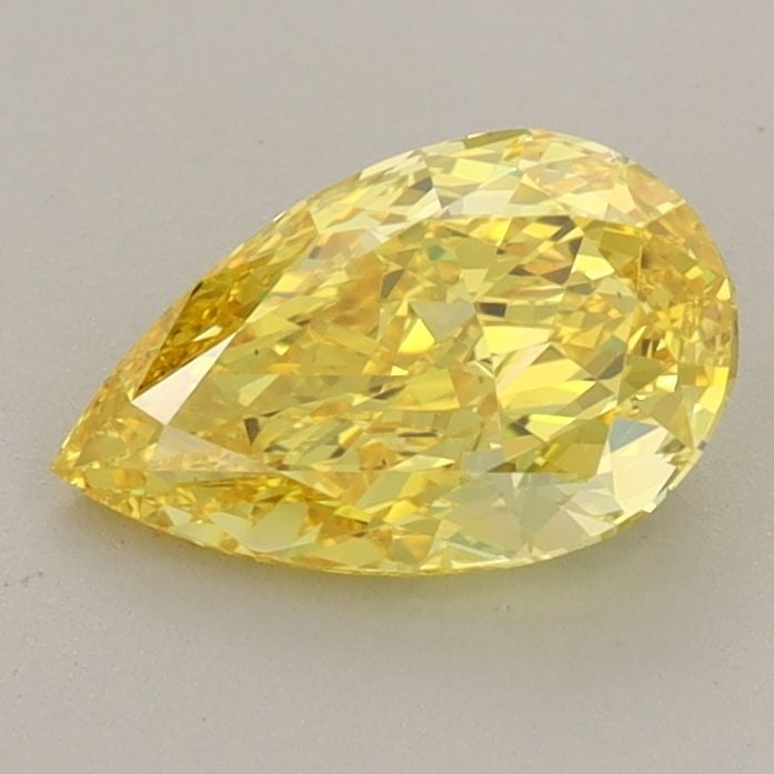 Loose Diamond - PEAR 1.14ct Fancy Vivid Yellow VS1: Loose Diamond - PEAR 1.14ct Fancy Vivid Yellow VS1 Source: This is a real non-mined Diamond that has been grown in a lab Shape: PEAR Carats: 1.14 Color: Fancy Vivid Yellow Certification: IGI Video: