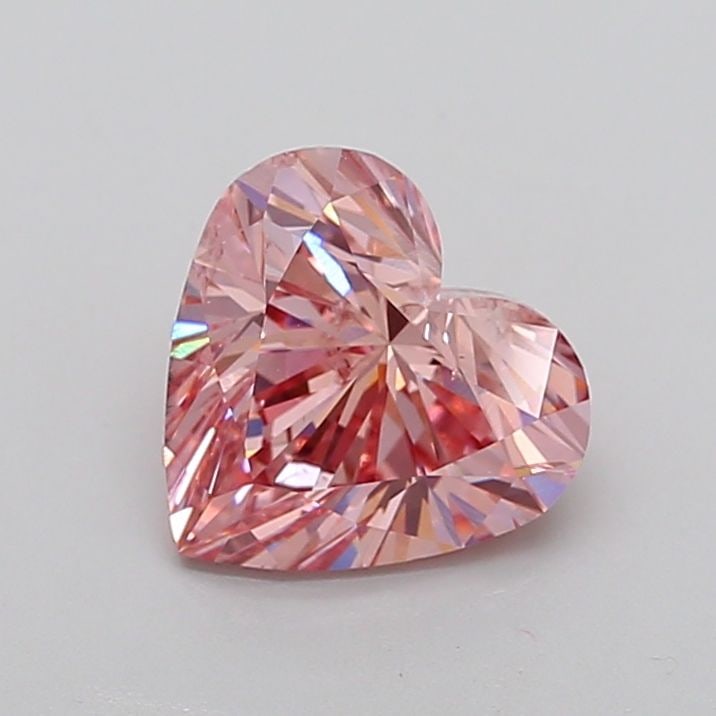 Loose Diamond - HEART 3.03ct Fancy Intense Pink SI2: Loose Diamond - HEART 3.03ct Fancy Intense Pink SI2 Source: This is a real non-mined Diamond that has been grown in a lab Shape: HEART Carats: 3.03 Color: Fancy Intense Pink Certification: IGI Video: