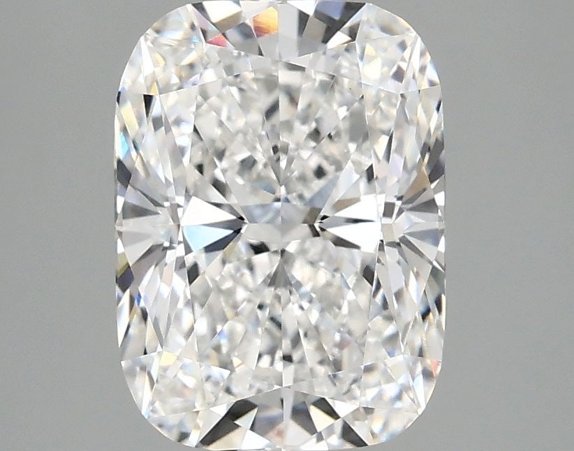 Loose Diamond - CUSHION MODIFIED 2.58ct E VVS2: Loose Diamond - CUSHION MODIFIED 2.58ct E VVS2 Source: This is a real non-mined Diamond that has been grown in a lab Shape: CUSHION MODIFIED Carats: 2.58 Color: E Clarity: VVS2 Certification: IGI Vide