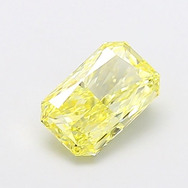 Loose Diamond - RADIANT 1.51ct Fancy Intense Yellow VVS2: Loose Diamond - RADIANT 1.51ct Fancy Intense Yellow VVS2 Source: This is a real non-mined Diamond that has been grown in a lab Shape: RADIANT Carats: 1.51 Color: Fancy Intense Yellow Certification: IG