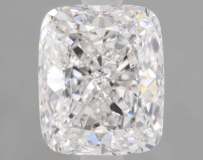 Loose Diamond - CUSHION BRILLIANT 1.54ct E VVS2: Loose Diamond - CUSHION BRILLIANT 1.54ct E VVS2 Source: This is a real non-mined Diamond that has been grown in a lab Shape: CUSHION BRILLIANT Carats: 1.54 Color: E Clarity: VVS2 Certification: IGI