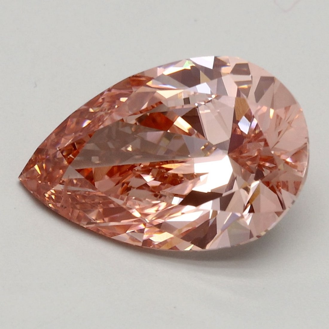Loose Diamond - PEAR 3.21ct Fancy Intense Pink SI1: Loose Diamond - PEAR 3.21ct Fancy Intense Pink SI1 Source: This is a real non-mined Diamond that has been grown in a lab Shape: PEAR Carats: 3.21 Color: Fancy Intense Pink Certification: IGI Video: