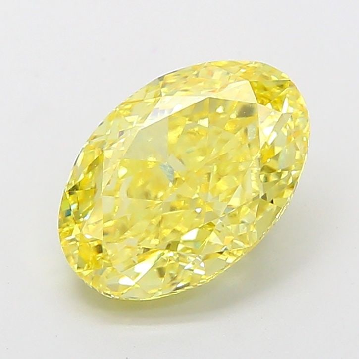 Loose Diamond - OVAL 3.04ct Fancy Intense Yellow VVS2: Loose Diamond - OVAL 3.04ct Fancy Intense Yellow VVS2 Source: This is a real non-mined Diamond that has been grown in a lab Shape: OVAL Carats: 3.04 Color: Fancy Intense Yellow Certification: IGI Vide