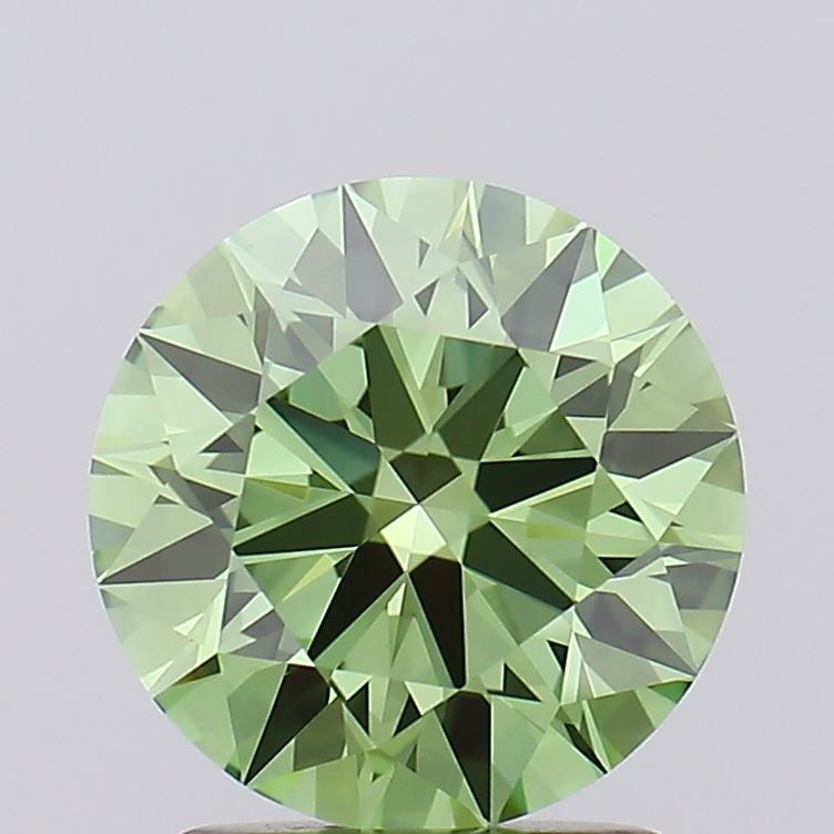 Ideal Loose Diamond - ROUND 1.96ct Fancy Vivid Green VVS2: Ideal Loose Diamond - ROUND 1.96ct Fancy Vivid Green VVS2 Source: This is a real non-mined Diamond that has been grown in a lab Shape: ROUND Carats: 1.96 Color: Fancy Vivid Green Certification: IGI Vi