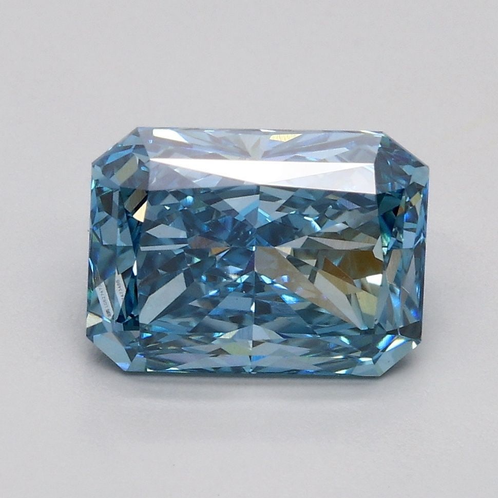 Loose Diamond - RADIANT 1.59ct Fancy Vivid Blue VVS2 (1 of 1)