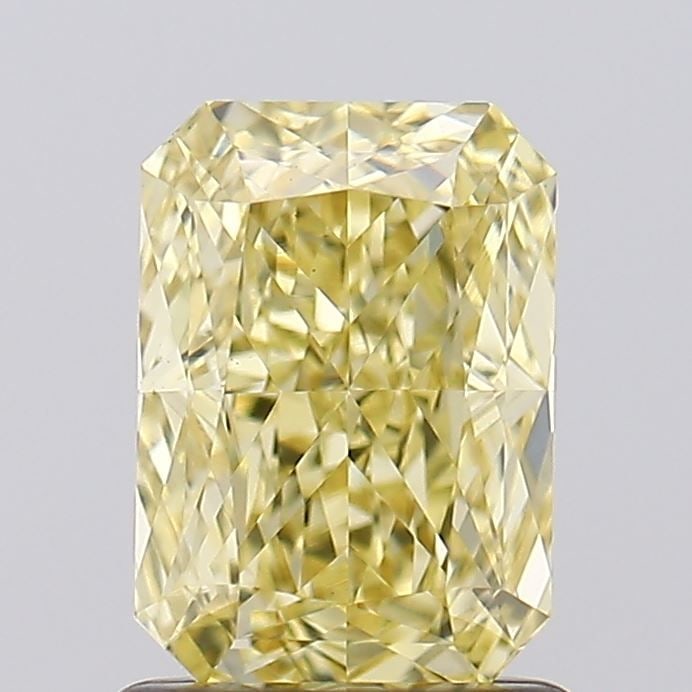 Loose Diamond - RADIANT 1.31ct Fancy Intense Yellow VS1: Loose Diamond - RADIANT 1.31ct Fancy Intense Yellow VS1 Source: This is a real non-mined Diamond that has been grown in a lab Shape: RADIANT Carats: 1.31 Color: Fancy Intense Yellow Certification: IGI