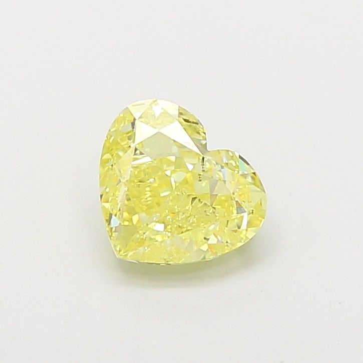 Loose Diamond - HEART 1.03ct Fancy Yellow SI2: Loose Diamond - HEART 1.03ct Fancy Yellow SI2 Source: This is a real non-mined Diamond that has been grown in a lab Shape: HEART Carats: 1.03 Color: Fancy Yellow Certification: IGI Video: