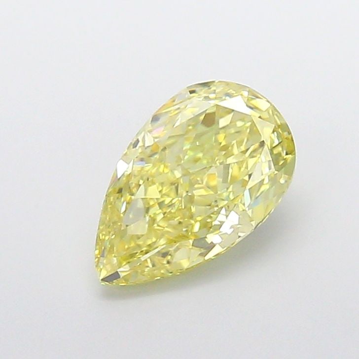 Loose Diamond - PEAR 1.85ct Fancy Intense Yellow VS1: Loose Diamond - PEAR 1.85ct Fancy Intense Yellow VS1 Source: This is a real non-mined Diamond that has been grown in a lab Shape: PEAR Carats: 1.85 Color: Fancy Intense Yellow Certification: IGI Video