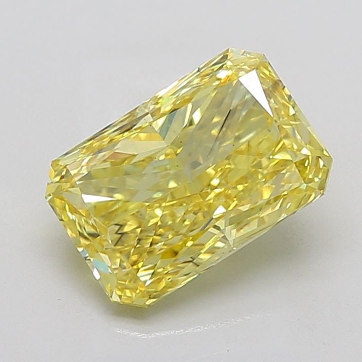 Loose Diamond - RADIANT 4.03ct Fancy Vivid Yellow SI1: Loose Diamond - RADIANT 4.03ct Fancy Vivid Yellow SI1 Source: This is a real non-mined Diamond that has been grown in a lab Shape: RADIANT Carats: 4.03 Color: Fancy Vivid Yellow Certification: IGI Add