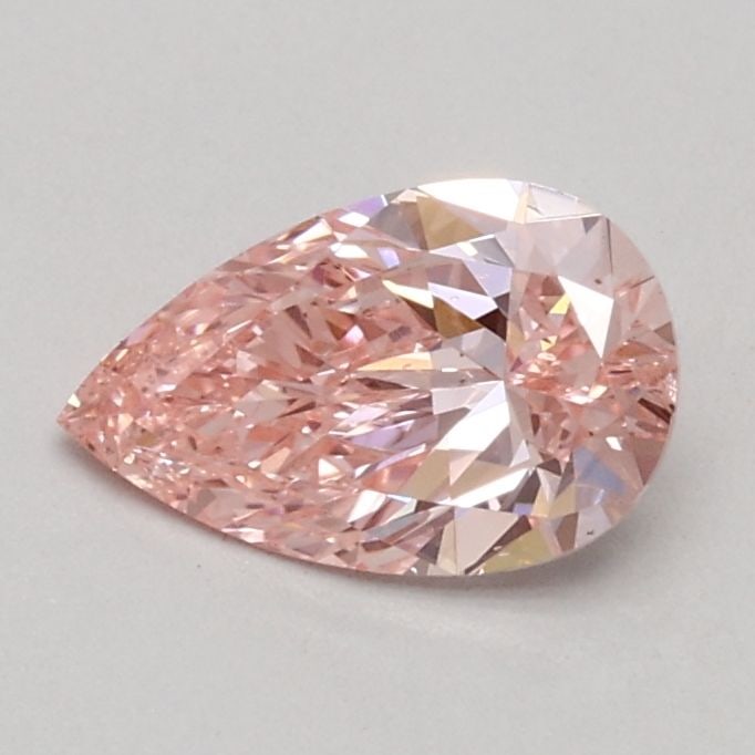 Loose Diamond - PEAR 0.46ct Fancy Intense Pink SI1: Loose Diamond - PEAR 0.46ct Fancy Intense Pink SI1 Source: This is a real non-mined Diamond that has been grown in a lab Shape: PEAR Carats: 0.46 Color: Fancy Intense Pink Certification: IGI Video: