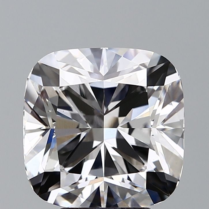 Loose Diamond - CUSHION MODIFIED 5.06ct D VVS2: Loose Diamond - CUSHION MODIFIED 5.06ct D VVS2 Source: This is a real non-mined Diamond that has been grown in a lab Shape: CUSHION MODIFIED Carats: 5.06 Color: D Clarity: VVS2 Certification: IGI Vide