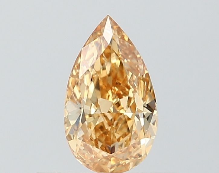 Loose Diamond - PEAR 0.39ct Fancy Intense Yellow VS1: Loose Diamond - PEAR 0.39ct Fancy Intense Yellow VS1 Source: This is a real non-mined Diamond that has been grown in a lab Shape: PEAR Carats: 0.39 Color: Fancy Intense Yellow Certification: NONE