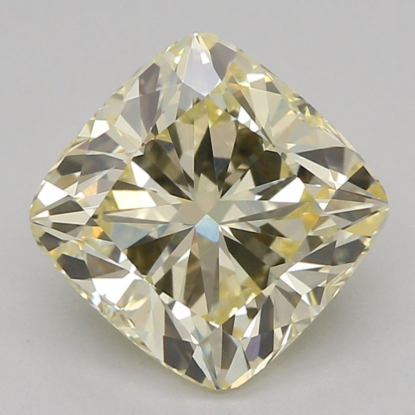 Loose Diamond - CUSHION BRILLIANT 1.59ct Fancy Intense Yellow VS1: Loose Diamond - CUSHION BRILLIANT 1.59ct Fancy Intense Yellow VS1 Source: This is a real non-mined Diamond that has been grown in a lab Shape: CUSHION BRILLIANT Carats: 1.59 Color: Fancy Intense Yello