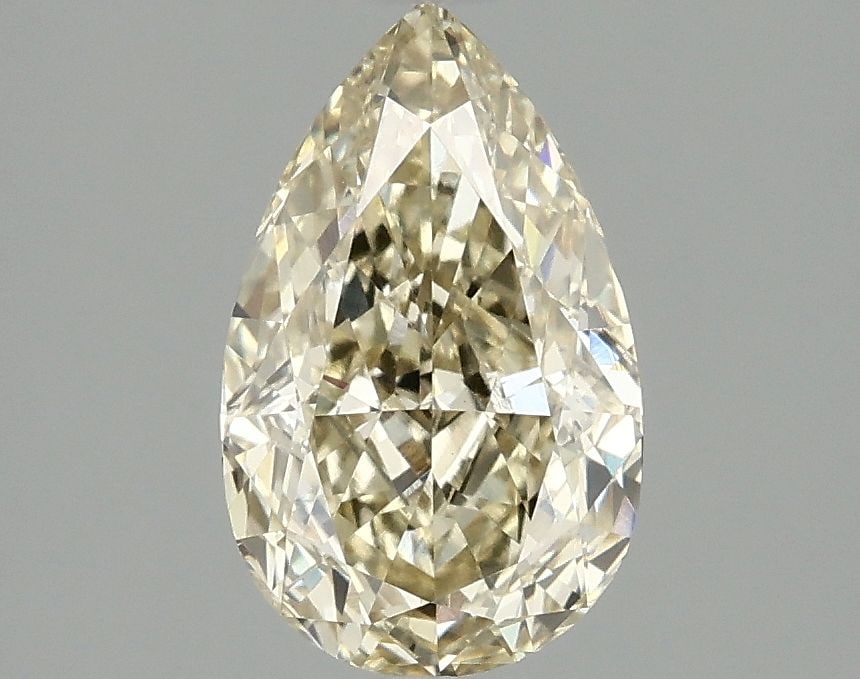 Loose Diamond - PEAR 1.55ct Fancy Yellow VVS2: Loose Diamond - PEAR 1.55ct Fancy Yellow VVS2 Source: This is a real non-mined Diamond that has been grown in a lab Shape: PEAR Carats: 1.55 Color: Fancy Yellow Certification: IGI Video: