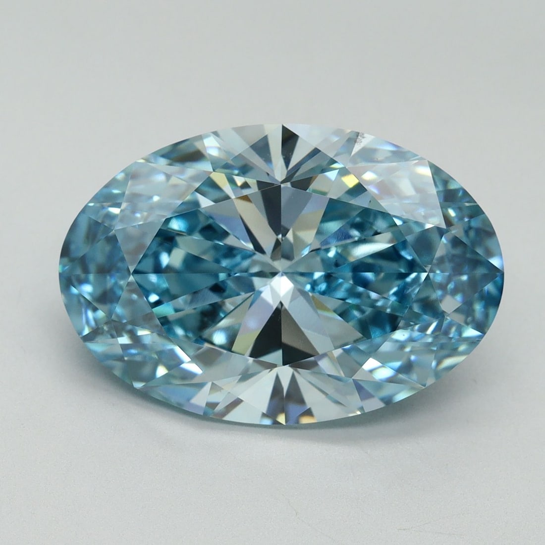 Loose Diamond - OVAL 8.01ct Fancy Vivid Blue VS2 (1 of 1)
