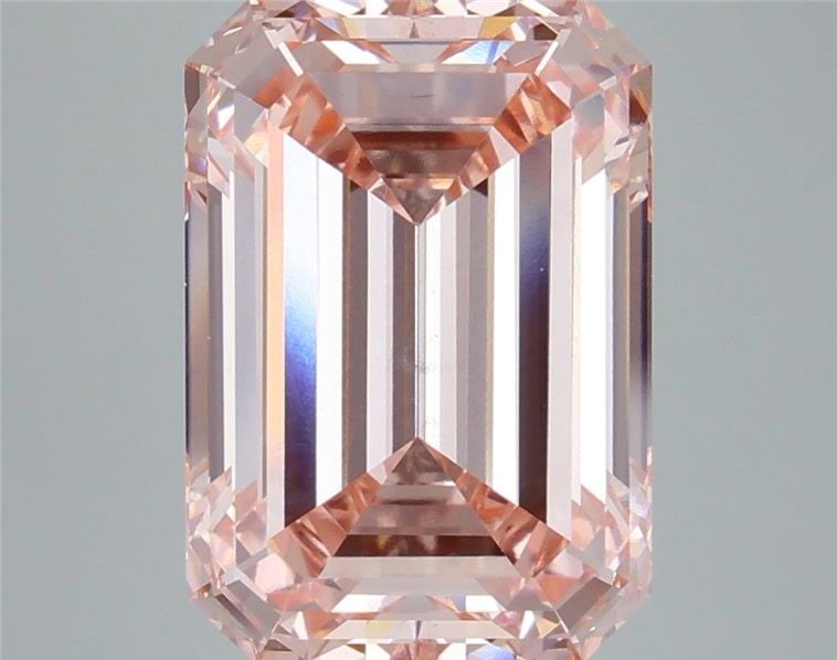Loose Diamond - EMERALD 8.03ct Fancy Intense Pink VS1 (1 of 1)