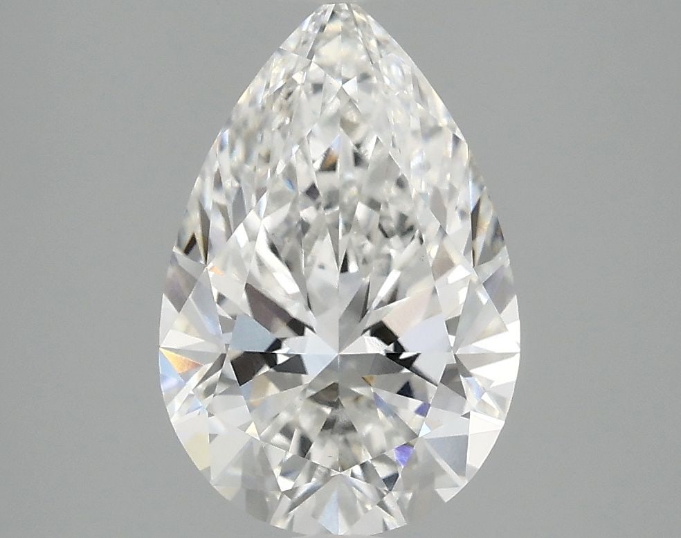 Loose Diamond - PEAR 2.59ct F VS1: Loose Diamond - PEAR 2.59ct F VS1 Source: This is a real non-mined Diamond that has been grown in a lab Shape: PEAR Carats: 2.59 Color: F Clarity: VS1 Certification: IGI Video: Video Link Additional