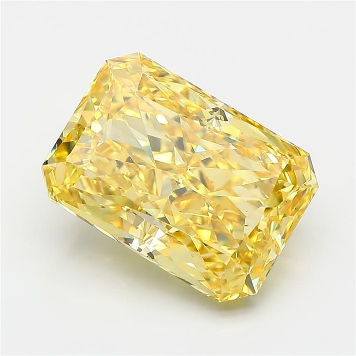 Loose Diamond - RADIANT 6.07ct Fancy Vivid Yellow VS1: Loose Diamond - RADIANT 6.07ct Fancy Vivid Yellow VS1 Source: This is a real non-mined Diamond that has been grown in a lab Shape: RADIANT Carats: 6.07 Color: Fancy Vivid Yellow Certification: IGI