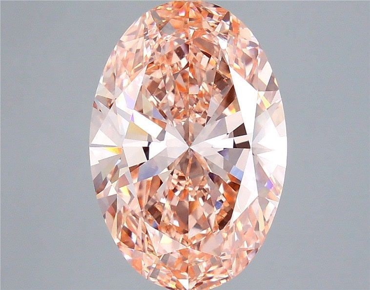 Loose Diamond - OVAL 5.52ct Fancy Vivid Pink VVS2: Loose Diamond - OVAL 5.52ct Fancy Vivid Pink VVS2 Source: This is a real non-mined Diamond that has been grown in a lab Shape: OVAL Carats: 5.52 Color: Fancy Vivid Pink Certification: IGI Additional i