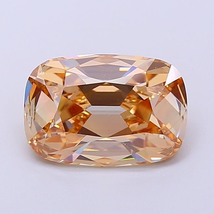Loose Diamond - CUSHION BRILLIANT 3.05ct Fancy Light Yellow Brown VS1: Loose Diamond - CUSHION BRILLIANT 3.05ct Fancy Light Yellow Brown VS1 Source: This is a real non-mined Diamond that has been grown in a lab Shape: CUSHION BRILLIANT Carats: 3.05 Color: Fancy Light Yel