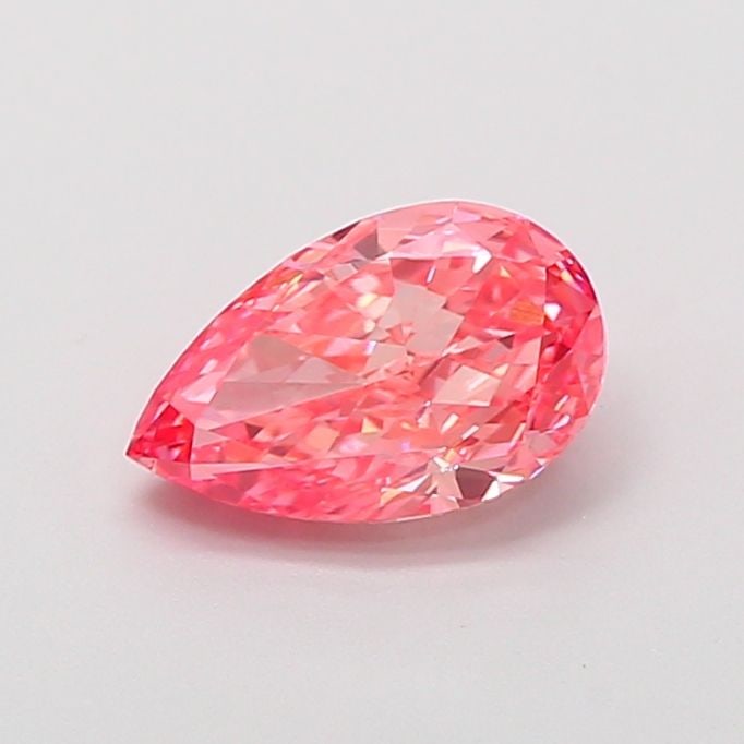 Loose Diamond - PEAR 1.1ct Fancy Vivid Pink VVS2: Loose Diamond - PEAR 1.1ct Fancy Vivid Pink VVS2 Source: This is a real non-mined Diamond that has been grown in a lab Shape: PEAR Carats: 1.1 Color: Fancy Vivid Pink Certification: IGI Video: Video