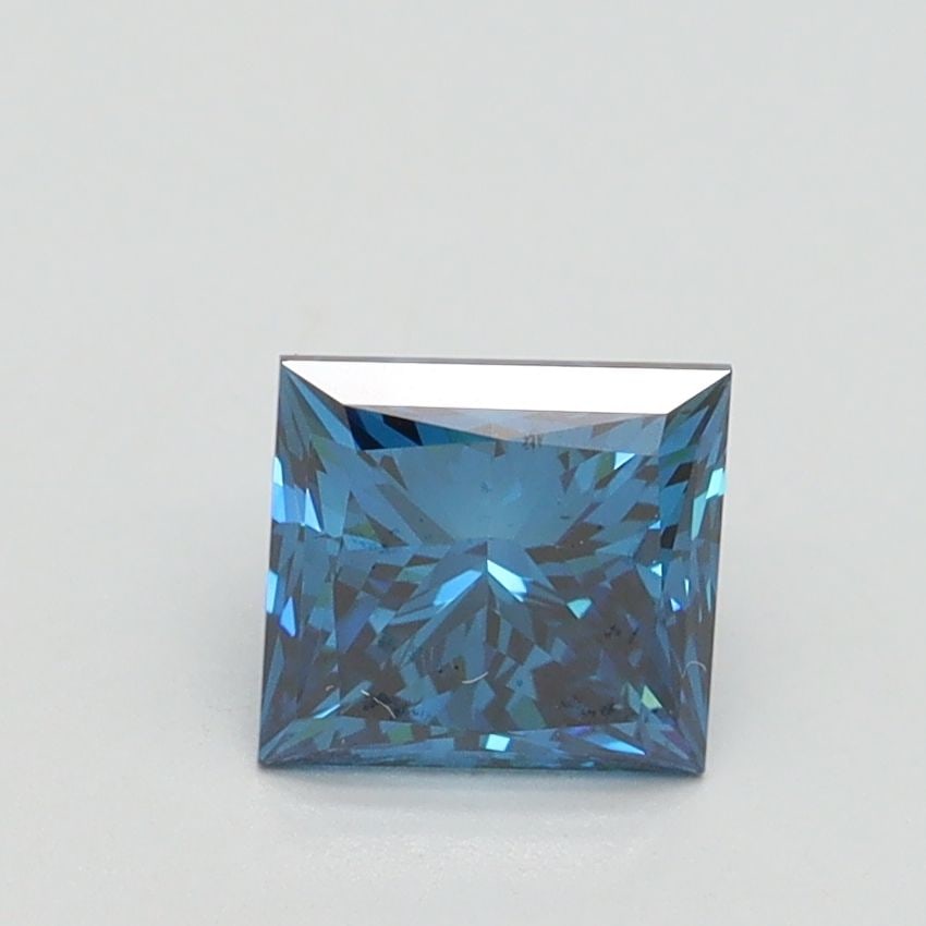 Loose Diamond - PRINCESS 1.05ct Fancy Vivid Blue VS1: Loose Diamond - PRINCESS 1.05ct Fancy Vivid Blue VS1 Source: This is a real non-mined Diamond that has been grown in a lab Shape: PRINCESS Carats: 1.05 Color: Fancy Vivid Blue Certification: IGI